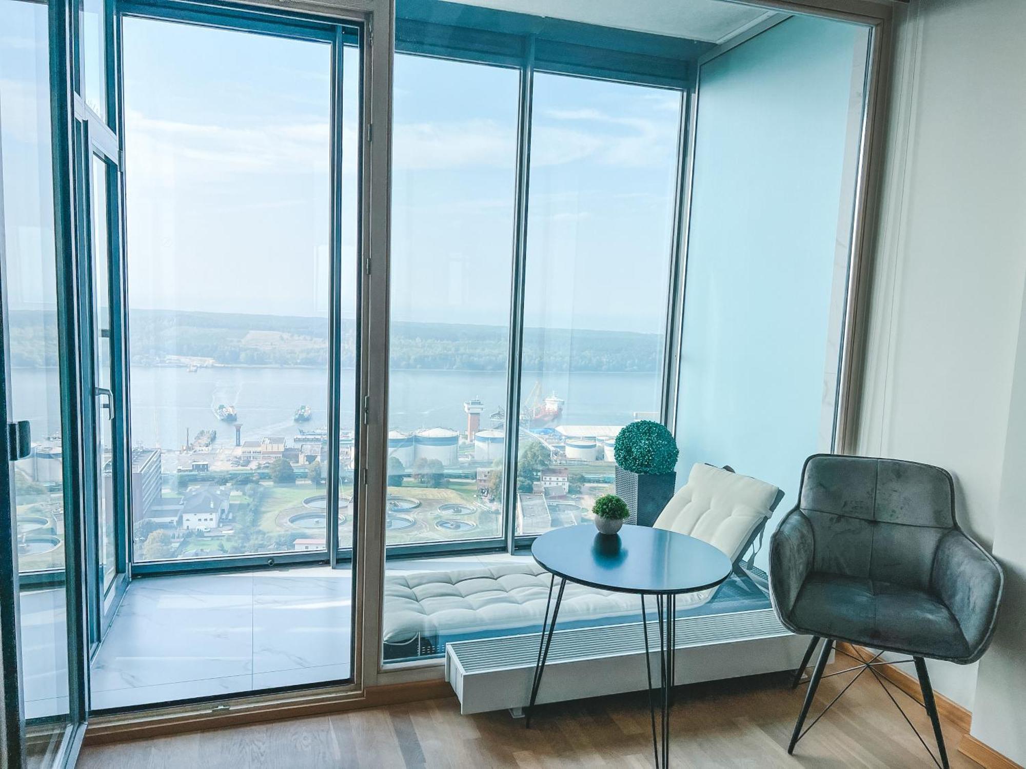 Up 34 Floor Apartments Klaipėda Exterior foto